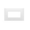 Rama decorativa Gewiss Chorus Ego 4 module Satin White GW16004PW