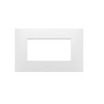 Rama decorativa Gewiss Chorus Ego 4 module Satin White GW16004PW