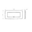 Rama decorativa Gewiss Chorus One 6 module Teal GW16106VZ