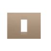 Rama decorativa Gewiss Chorus Geo 1 modul Soft Copper GW16401VX