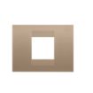 Rama decorativa Gewiss Chorus Geo 2 module Soft Copper GW16402VX