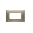Rama decorativa Gewiss Chorus Ego 4 module Light Bronze GW16004BR