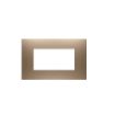 Rama decorativa Gewiss Chorus Ego 4 module Soft Copper GW16004CS