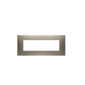 Rama decorativa Gewiss Chorus Ego 7 module Light Bronze GW16007BR