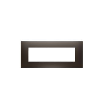 Rama decorativa Gewiss Chorus Ego 7 module Brown Shade GW16007BS