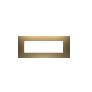 Rama decorativa Gewiss Chorus Ego 7 module Gold GW16007SG