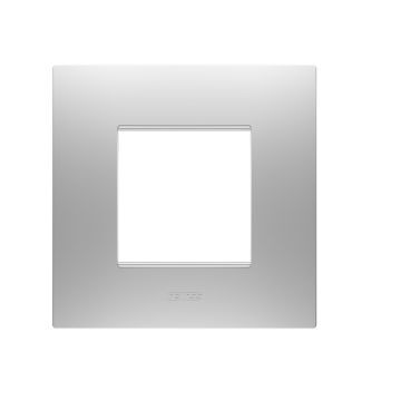 Rama decorativa Gewiss Chorus Ego International 2 module Magnetic Gray GW16022GR