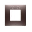 Rama decorativa Gewiss Chorus Ego Smart International 2 module Copper GW16022SCP
