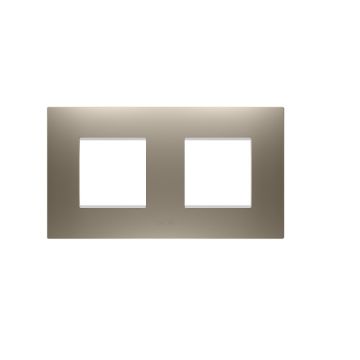 Rama decorativa Gewiss Chorus Ego International 4 module Light Bronze GW16023BR