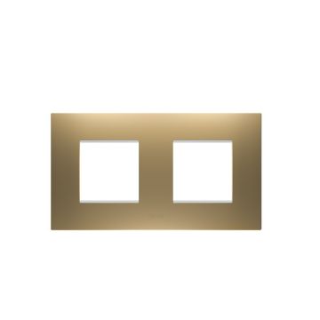 Rama decorativa Gewiss Chorus Ego International 4 module Gold GW16023SG