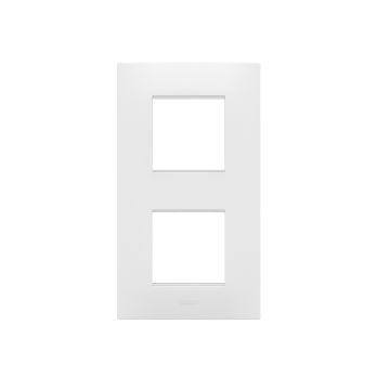 Rama decorativa Gewiss Chorus Ego International 4 module Satin White GW16024PW