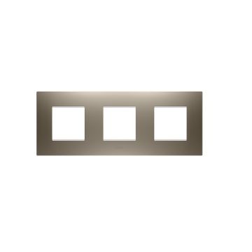 Rama decorativa Gewiss Chorus Ego International 6 module Light Bronze GW16026BR