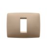 Rama decorativa Gewiss Chorus One 1 modul Soft Copper GW16101VX