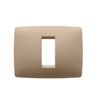 Rama decorativa Gewiss Chorus One 1 modul Soft Copper GW16101VX