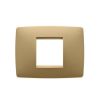 Rama decorativa Gewiss Chorus One 2 module Gold GW16102VO