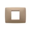 Rama decorativa Gewiss Chorus One 2 module Soft Copper GW16102VX