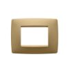 Rama decorativa Gewiss Chorus One 3 module Gold GW16103VO