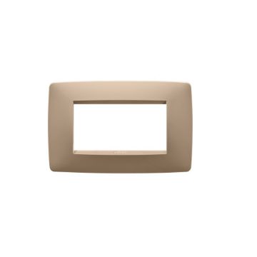 Rama decorativa Gewiss Chorus One 4 module Soft Copper GW16104VX