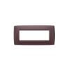 Rama decorativa Gewiss Chorus One 6 module Tuscan Red GW16106VD