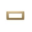 Rama decorativa Gewiss Chorus One 6 module Gold GW16106VO
