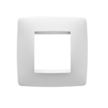 Rama decorativa Gewiss Chorus One International 2 module Satin White GW16122VW