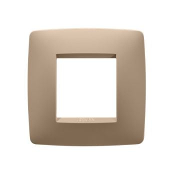 Rama decorativa Gewiss Chorus One International 2 module Soft Copper GW16122VX