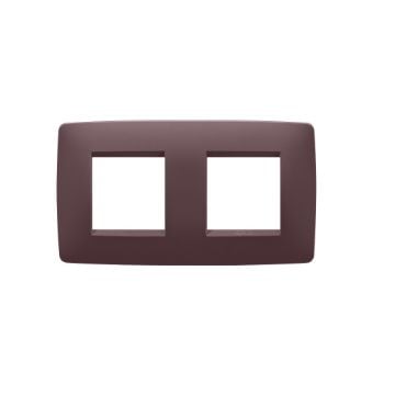 Rama decorativa Gewiss Chorus One International 4 module Tuscan Red GW16123VD