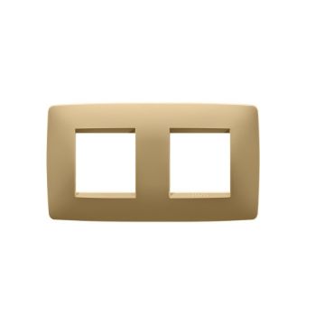 Rama decorativa Gewiss Chorus One International 4 module Gold GW16123VO