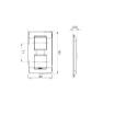 Rama decorativa Gewiss Chorus One International 4 module Soft Copper GW16124VX