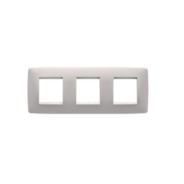 Rama decorativa Gewiss Chorus One International 6 module Natural Beige GW16126VL