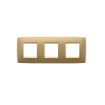 Rama decorativa Gewiss Chorus One International 6 module Gold GW16126VO