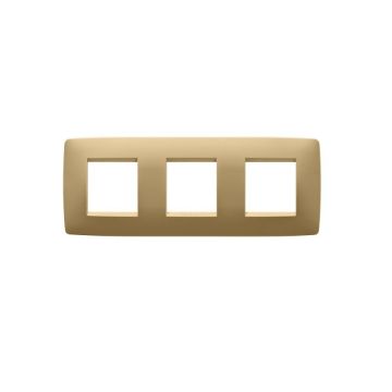 Rama decorativa Gewiss Chorus One International 6 module Gold GW16126VO