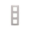 Rama decorativa Gewiss Chorus One International 6 module Natural Beige GW16127VL