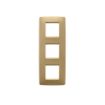 Rama decorativa Gewiss Chorus One International 6 module Gold GW16127VO