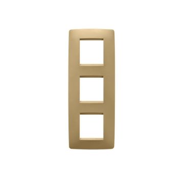 Rama decorativa Gewiss Chorus One International 6 module Gold GW16127VO