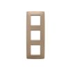Rama decorativa Gewiss Chorus One International 6 module Soft Copper GW16127VX