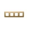 Rama decorativa Gewiss Chorus One International 8 module Gold GW16128VO