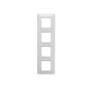 Rama decorativa Gewiss Chorus One International 8 module Satin White GW16129VW