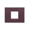 Rama decorativa Gewiss Chorus Geo 2 module Tuscan Red GW16402VD