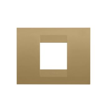 Rama decorativa Gewiss Chorus Geo 2 module Gold GW16402VO