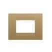 Rama decorativa Gewiss Chorus Geo 3 module Gold GW16403VO