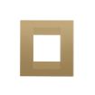 Rama decorativa Gewiss Chorus Geo International 2 module Gold GW16422VO