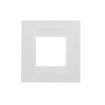 Rama decorativa Gewiss Chorus Geo International 2 module Satin White GW16422VW
