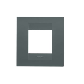 Rama decorativa Gewiss Chorus Geo International 2 module Teal GW16422VZ