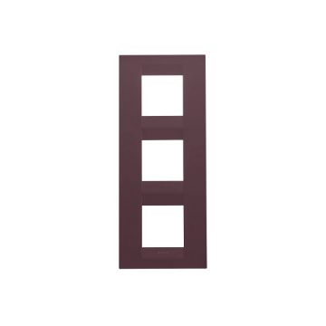 Rama decorativa Gewiss Chorus Geo International 6 module Tuscan Red GW16427VD