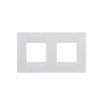 Rama decorativa Gewiss Chorus Geo International 4 module Satin White GW16423VW