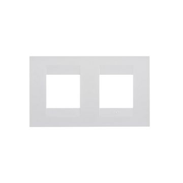 Rama decorativa Gewiss Chorus Geo International 4 module Satin White GW16423VW