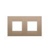 Rama decorativa Gewiss Chorus Geo International 4 module Soft Copper GW16423VX