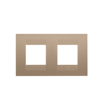 Rama decorativa Gewiss Chorus Geo International 4 module Soft Copper GW16423VX
