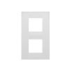 Rama decorativa Gewiss Chorus Geo International 4 module Satin White GW16424VW